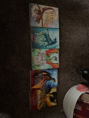 Wings of Fire books 1-5